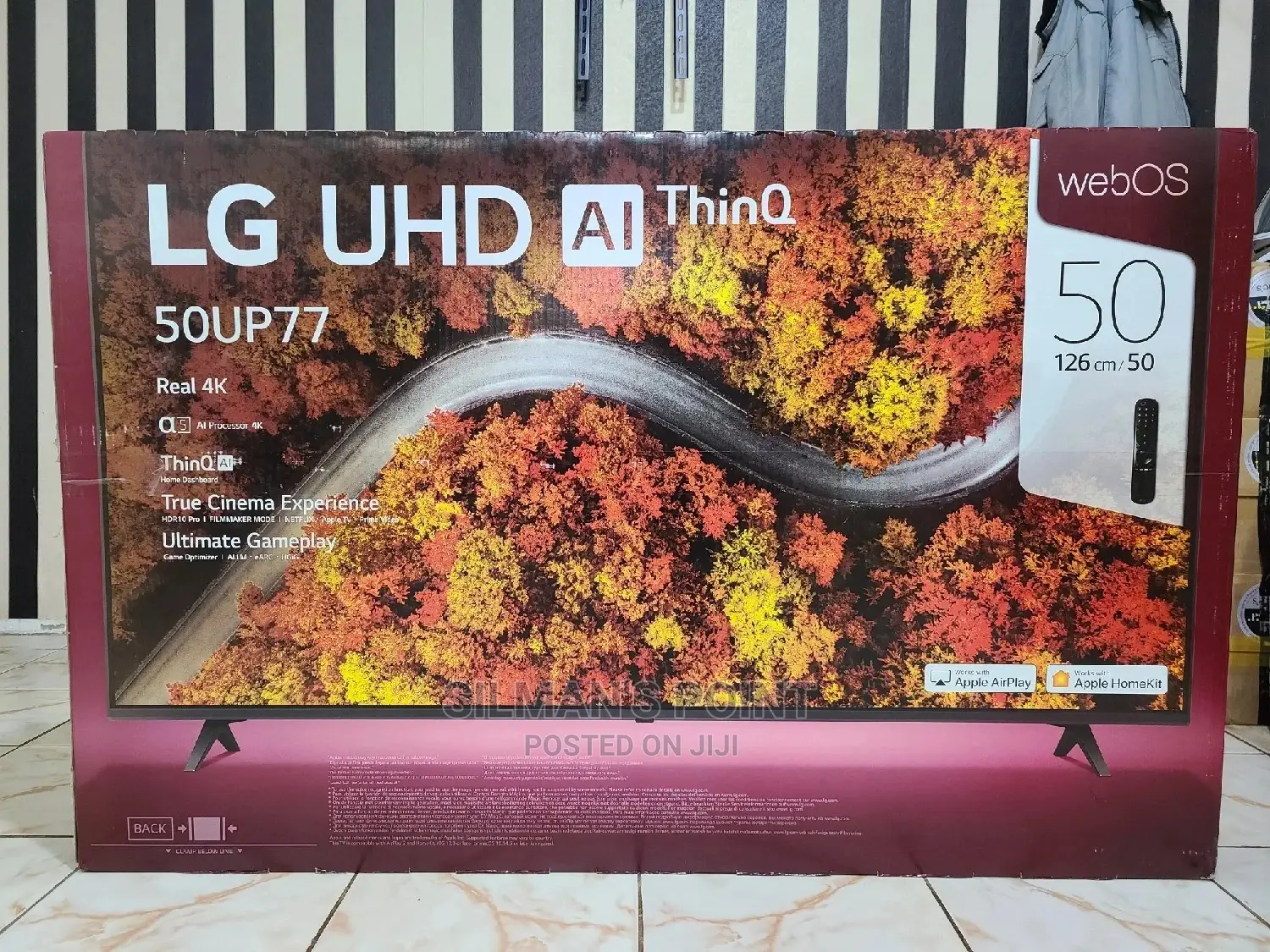 LG 50" Up77 Ultra HD 4K Smart TV