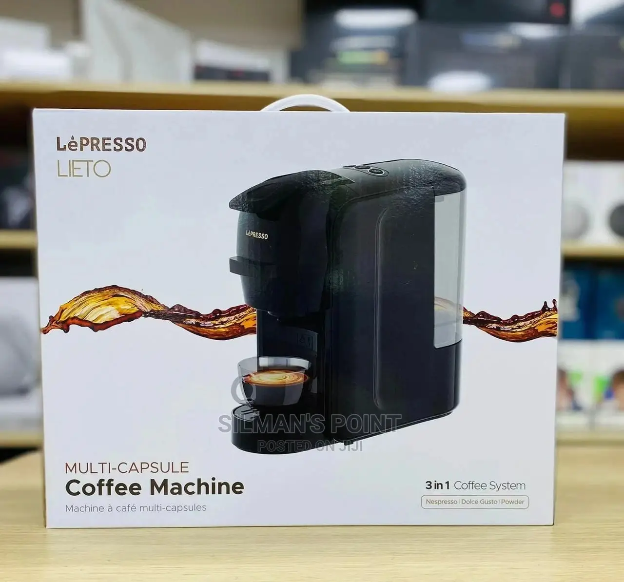 Le Presso Multi Capsule Coffee Machine