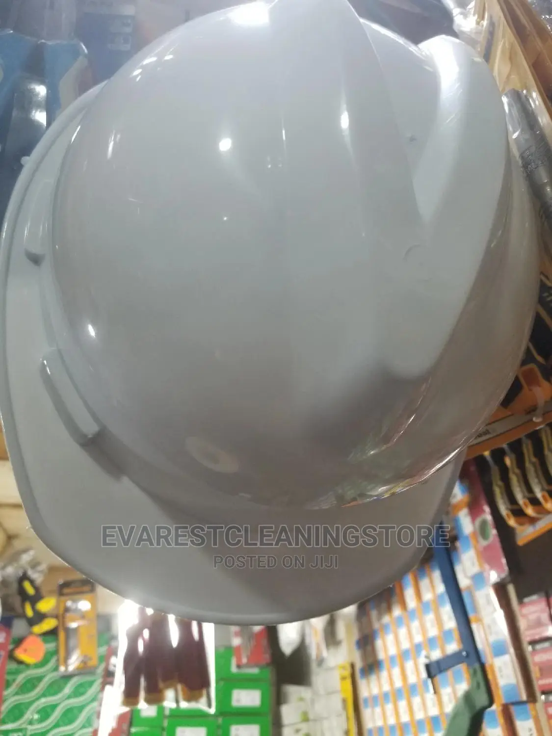 Safety Helmet White, Red