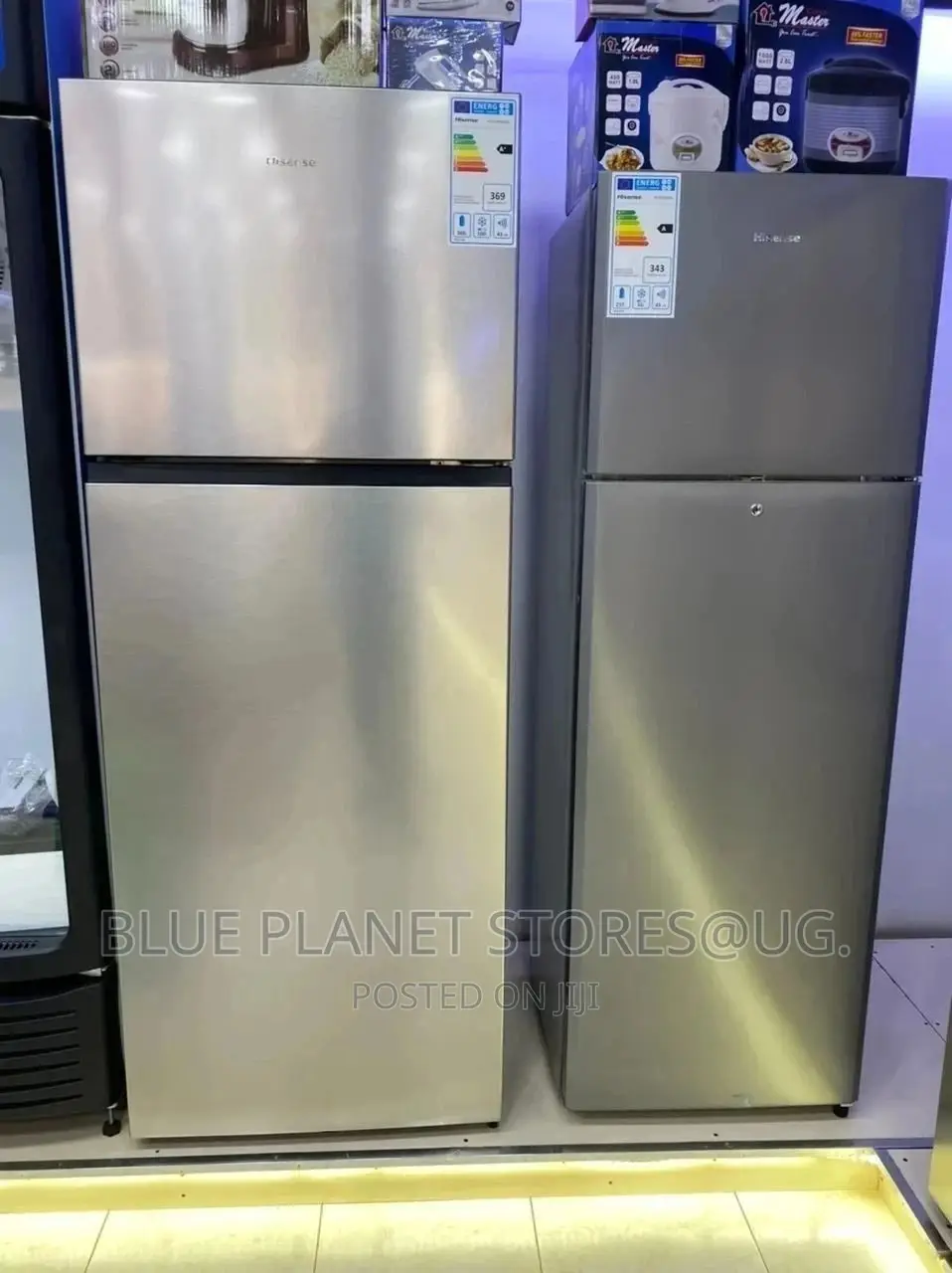 Hisense 266litres Double Door Refrigerator // Frost Free 