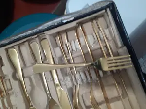 Golden Set ,Folks,Spoons and Knives