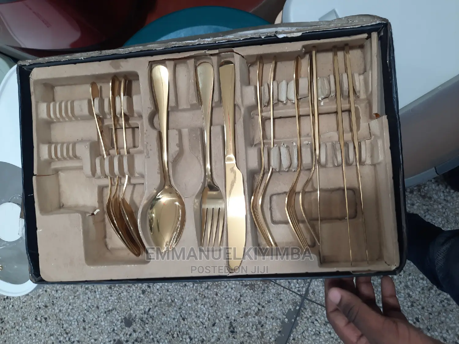 Golden Set ,Folks,Spoons and Knives