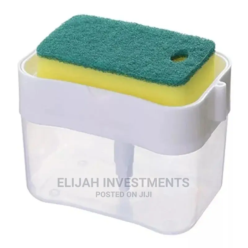 Soap Pump and Sponge Caddy