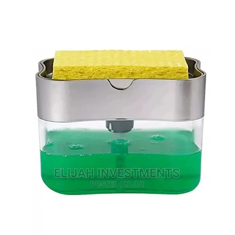 Soap Pump and Sponge Caddy