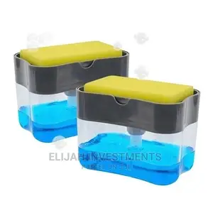 Soap Pump and Sponge Caddy
