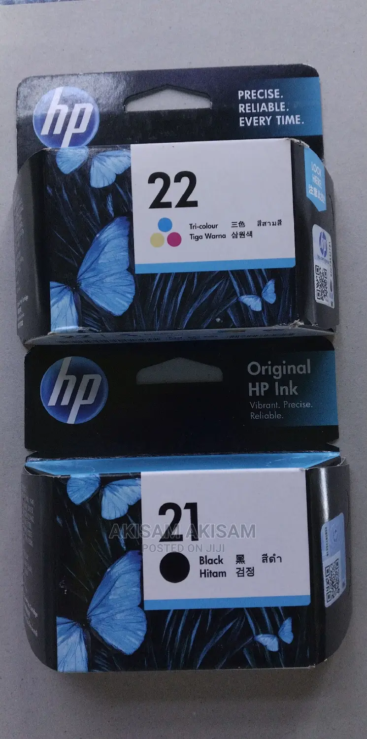 21 and 22 Cartridges Inkjet
