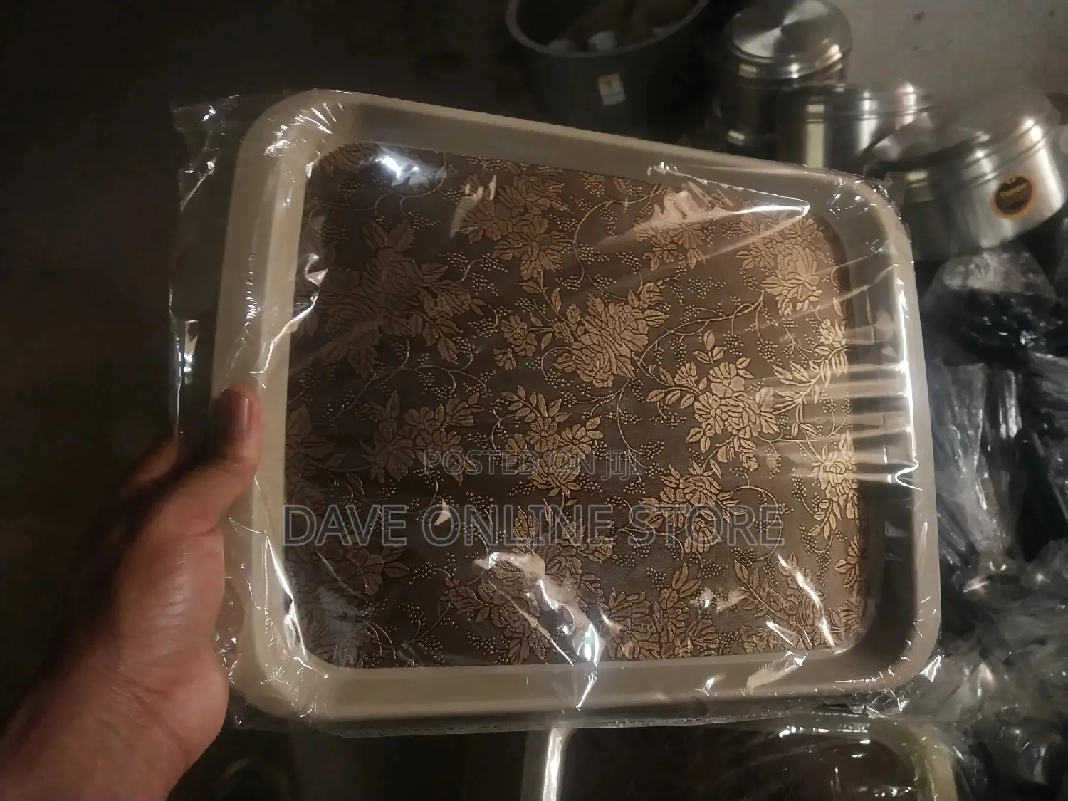 3 Pieces Serving Trays
