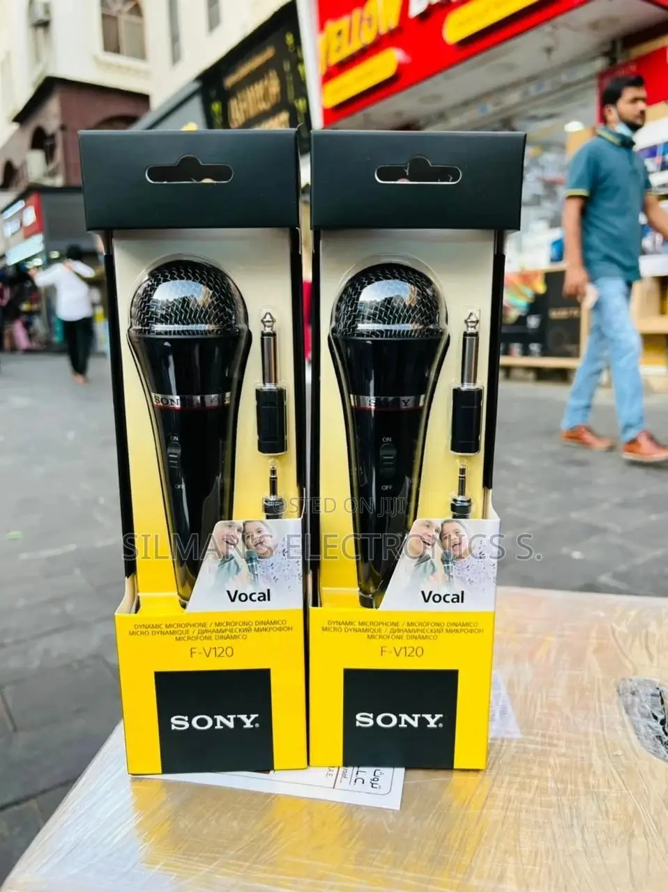 SONY F - V120 Wired Microphone