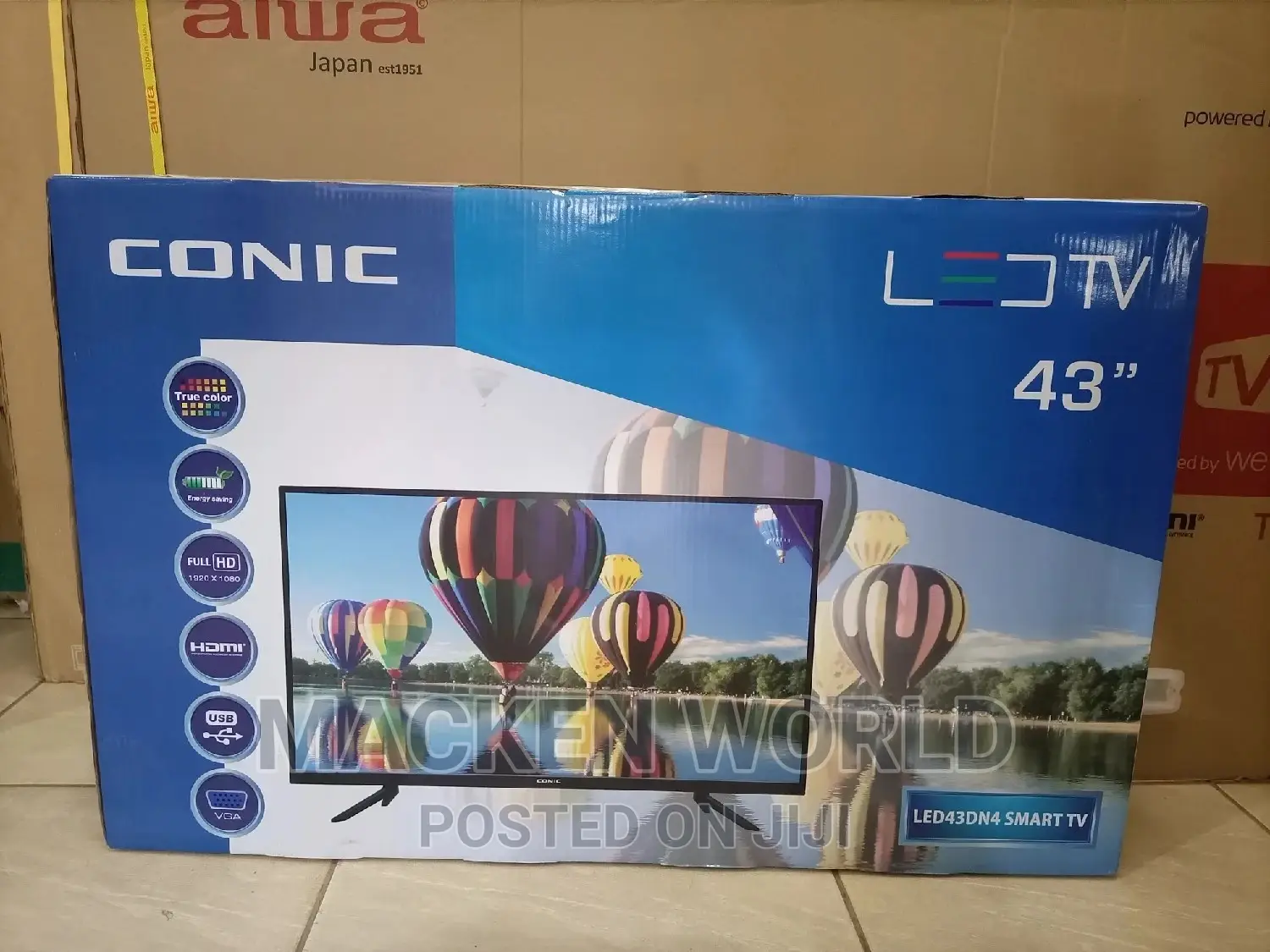 43 Conic Smart Android Free to Air TV