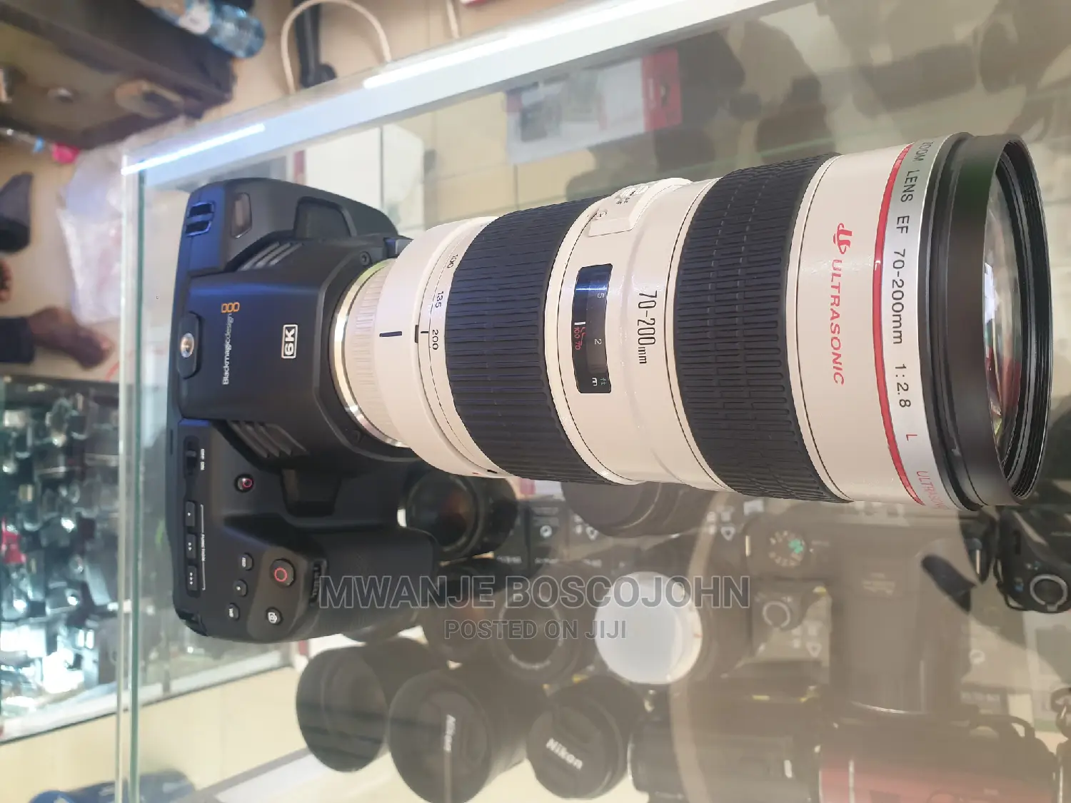 Canon White Lens