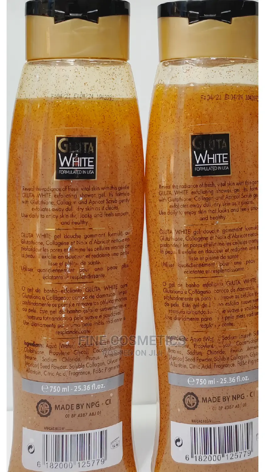 Gluta White Glutathione And Collagen Clarifying Shower Gel