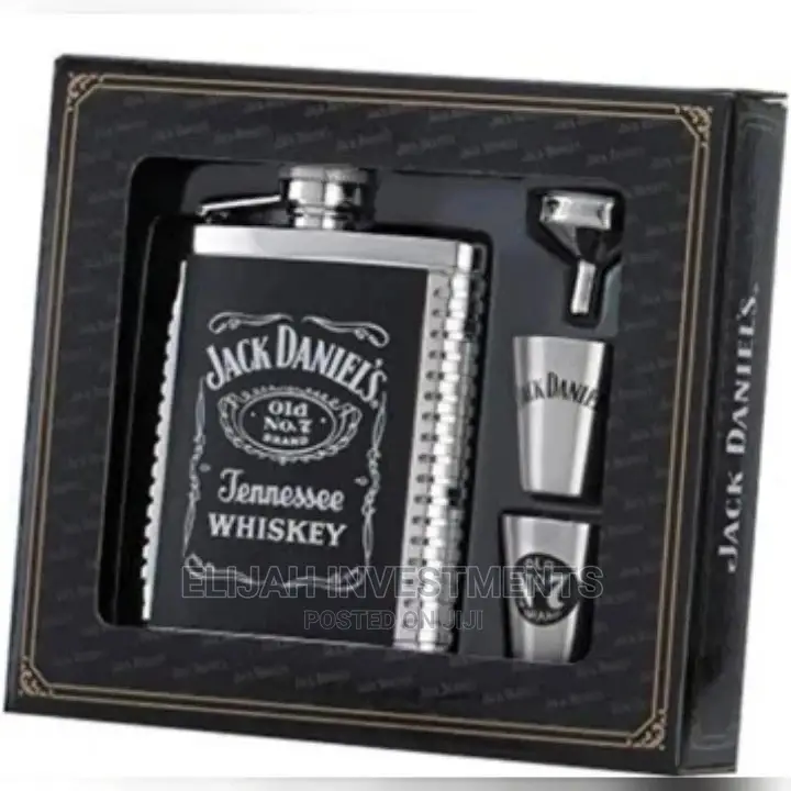 Jackdaniels Whisky Hip Flask