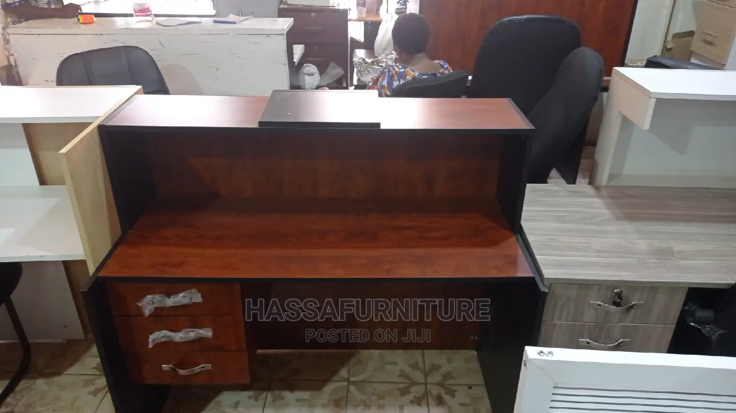 Receptionist Desk Size 120cm
