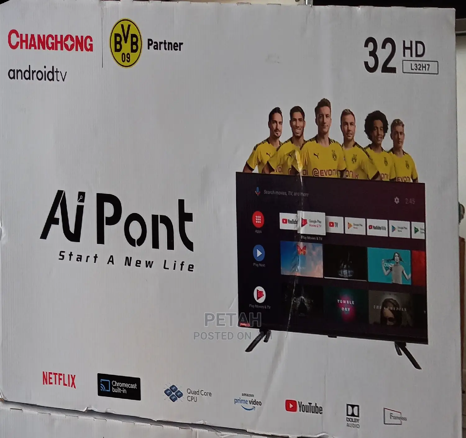 Android 32 Inches Smart TV Changhong