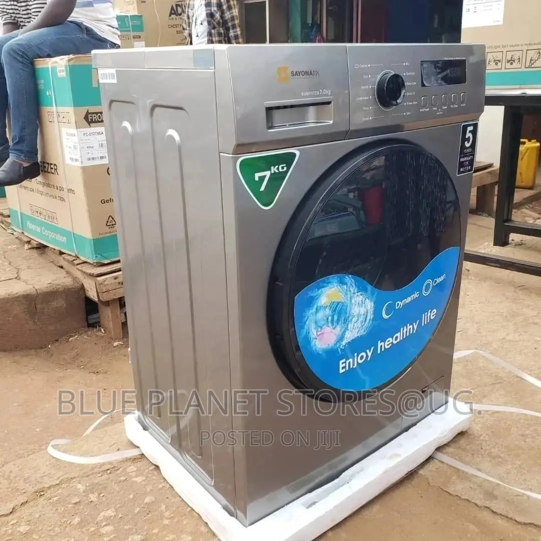 Sayona 7kgs Full Automatic Washing Machines.[Front Loader]