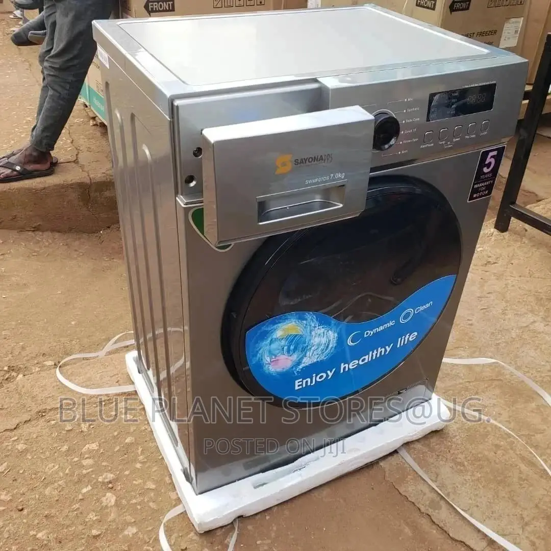 Sayona 7kgs Full Automatic Washing Machines.[Front Loader]
