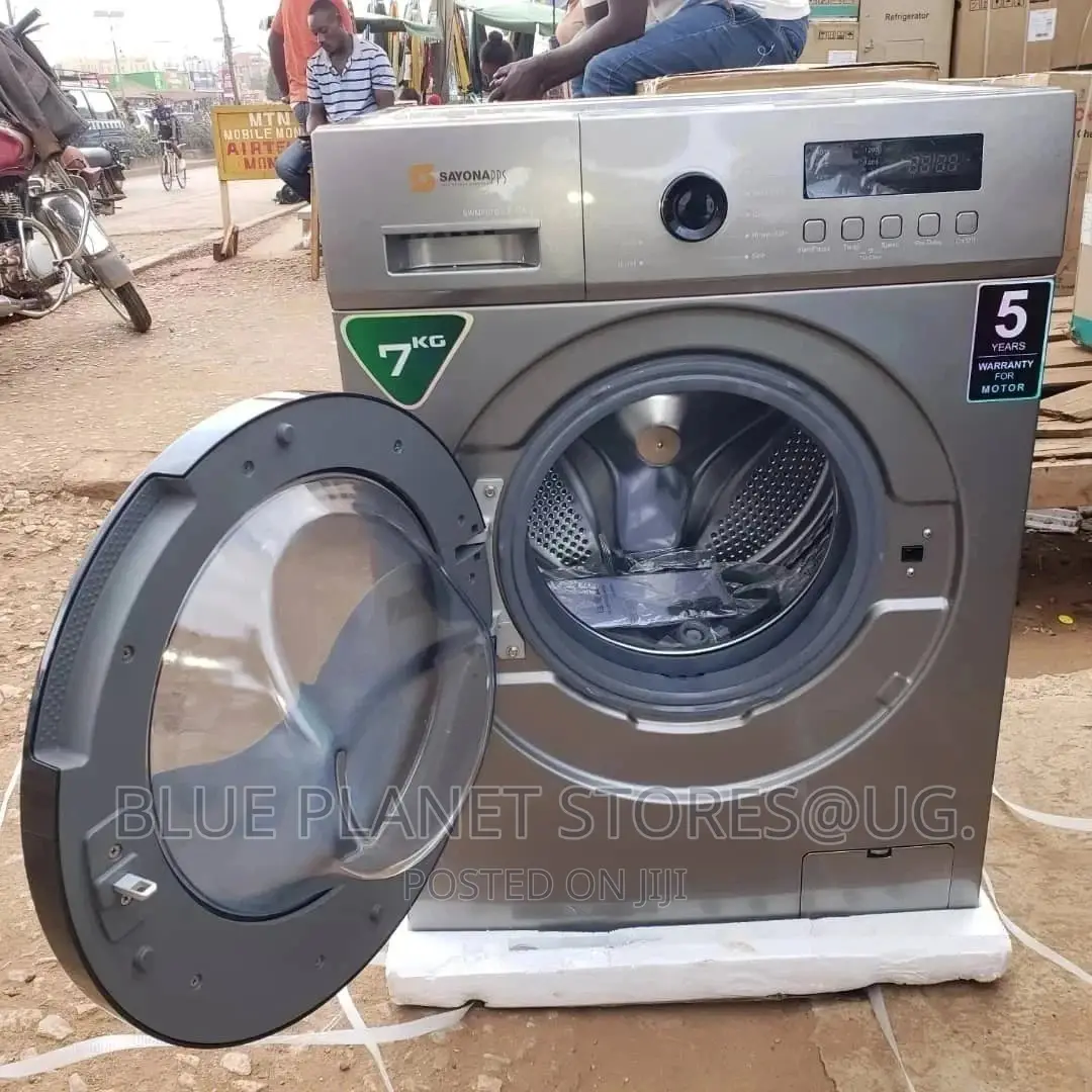 Sayona 7kgs Full Automatic Washing Machines.[Front Loader]