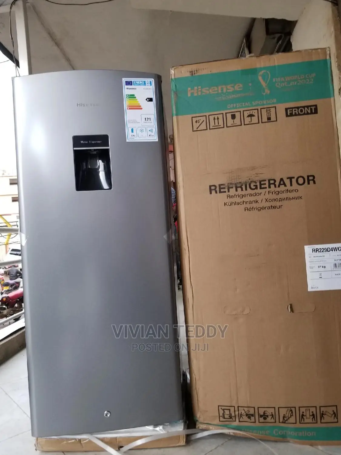 Hisense Fridge Single Door 229 Litres