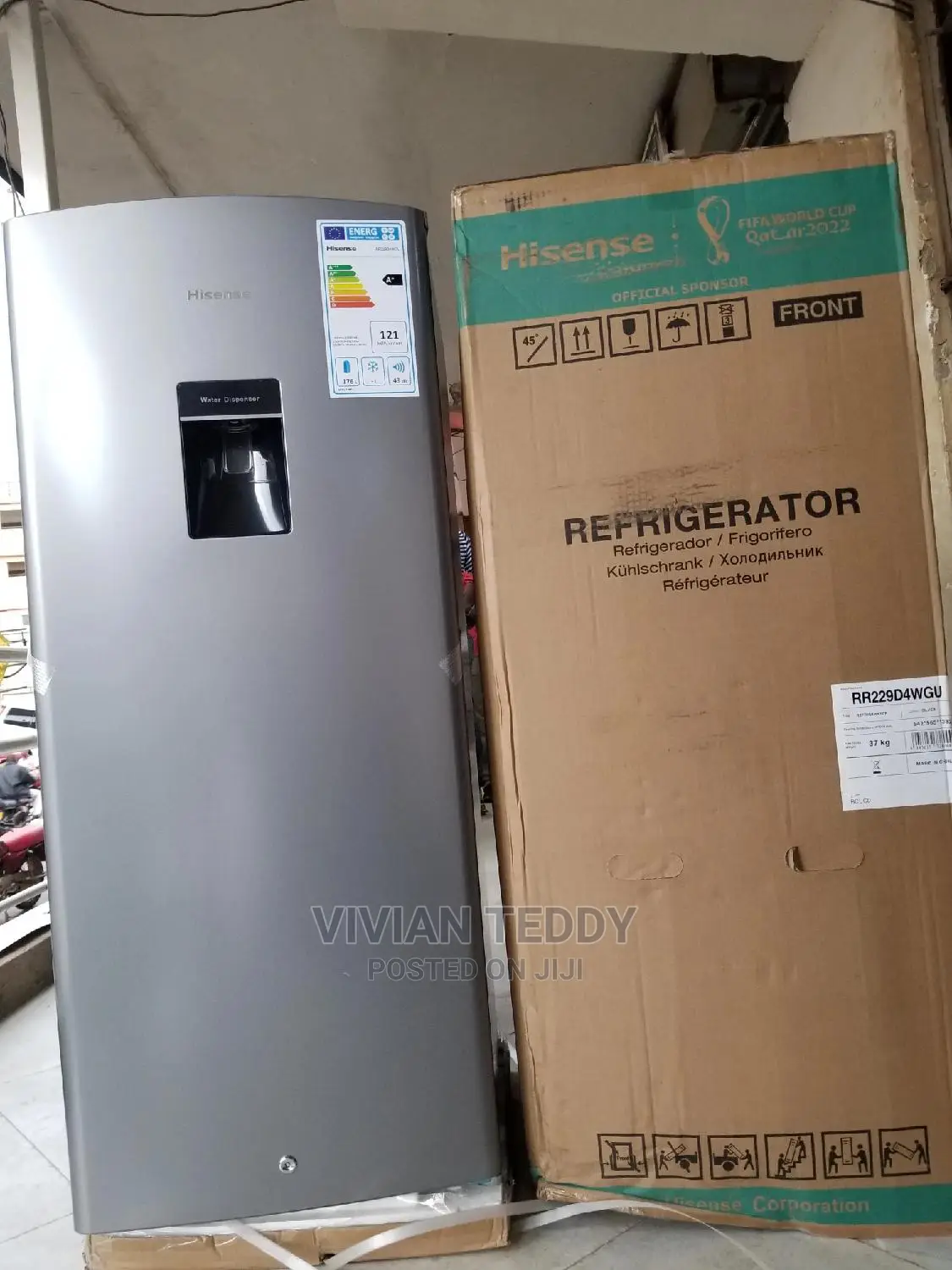 Hisense Fridge Single Door 229 Litres