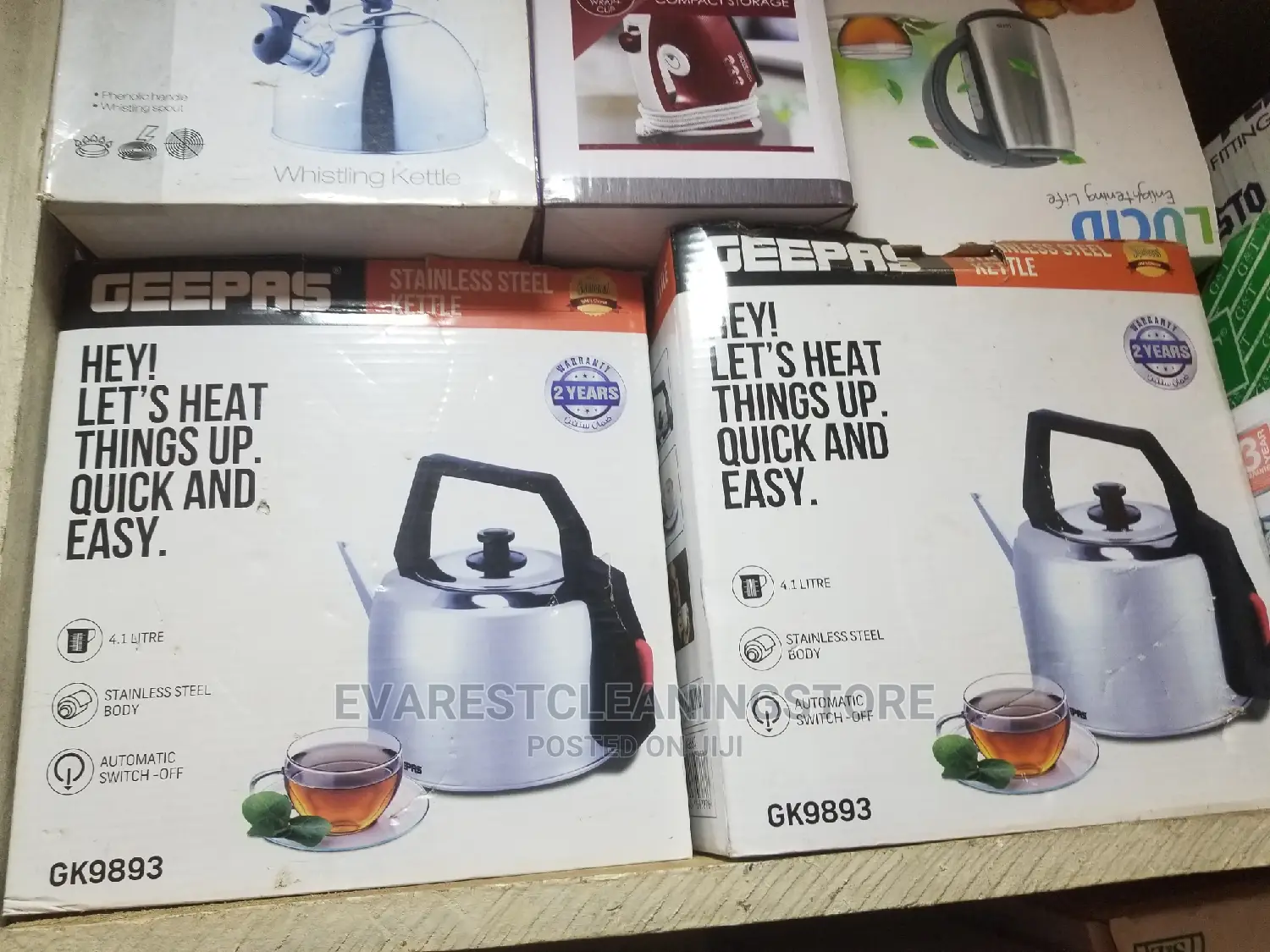 4.1ltrs Geepas Kettle