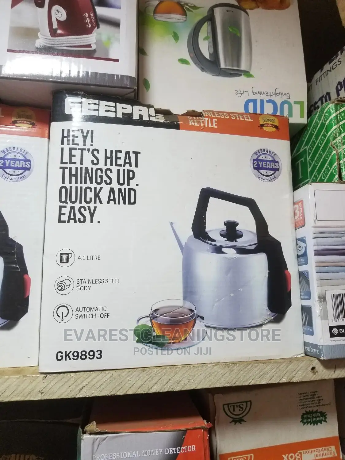 4.1ltrs Geepas Kettle
