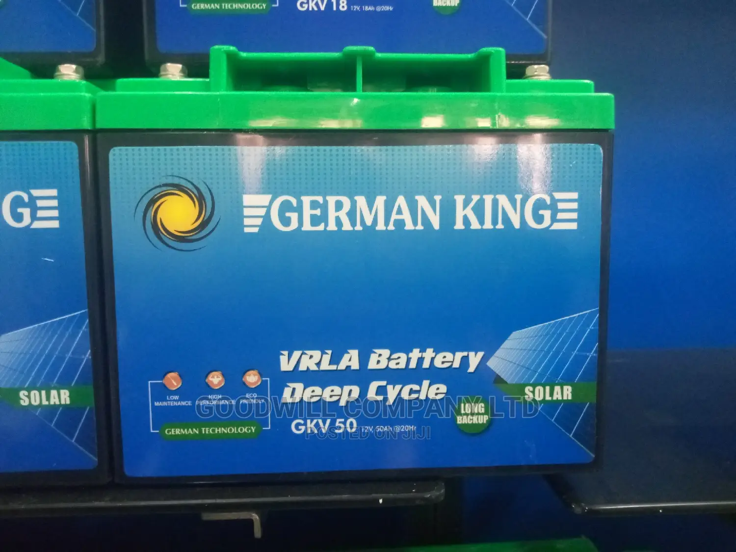 50ah German King Solar Battery