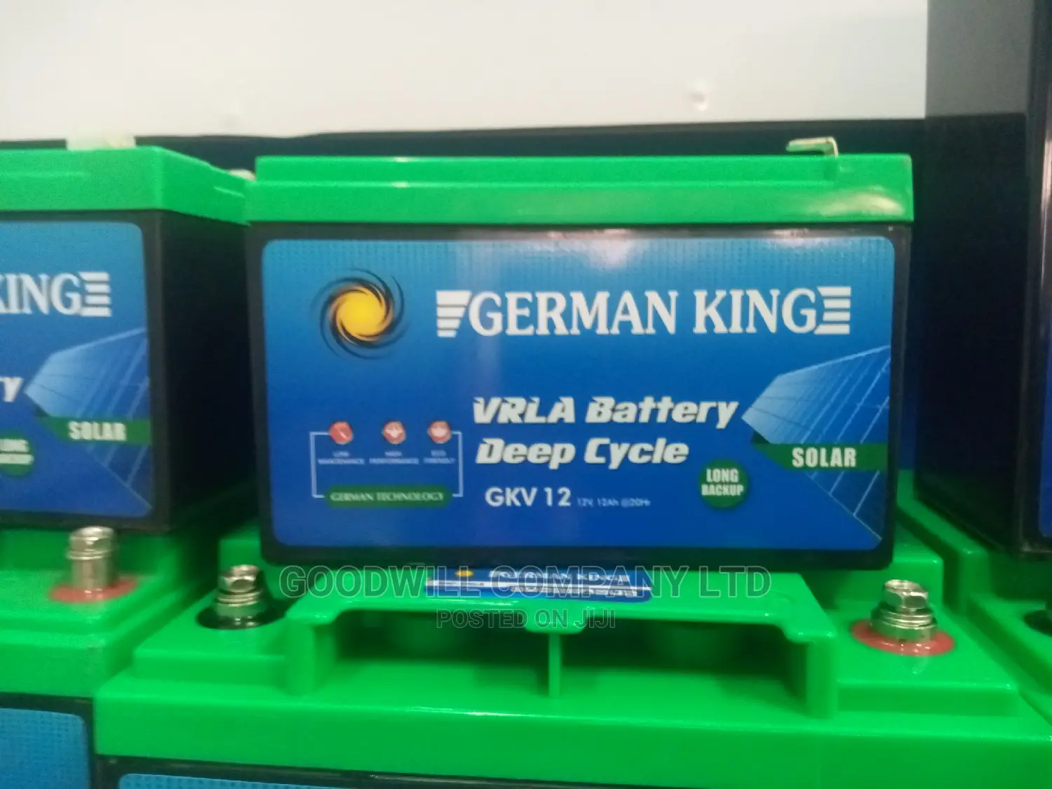 12ah German King Solar Battery