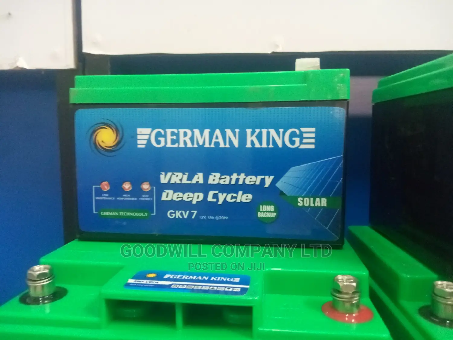 7ah German King Solar Battery