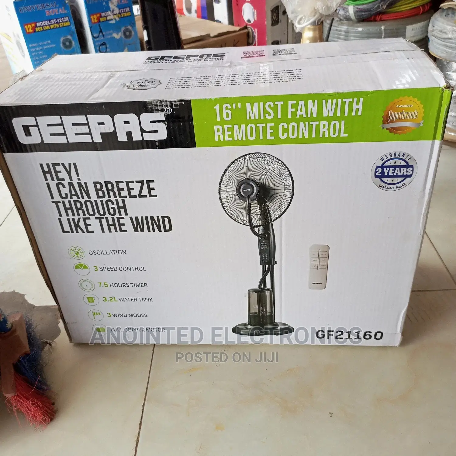 Geepas Mist Fan