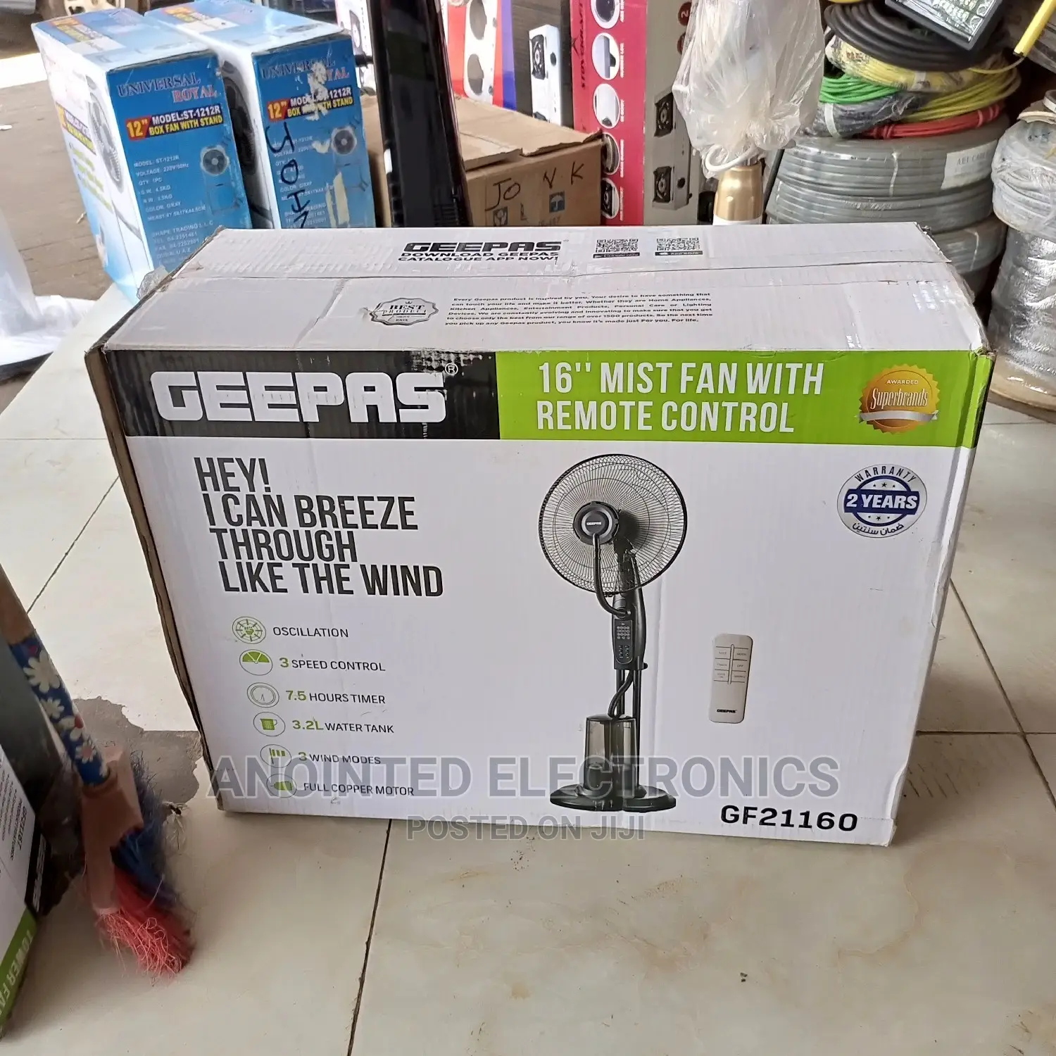 Geepas Mist Fan