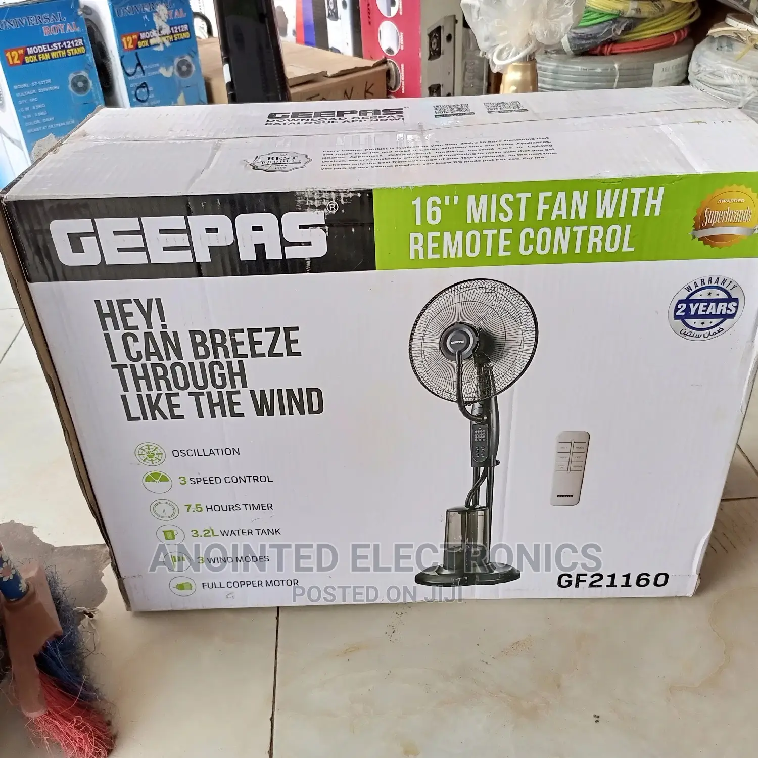 Mist Fans Geepas