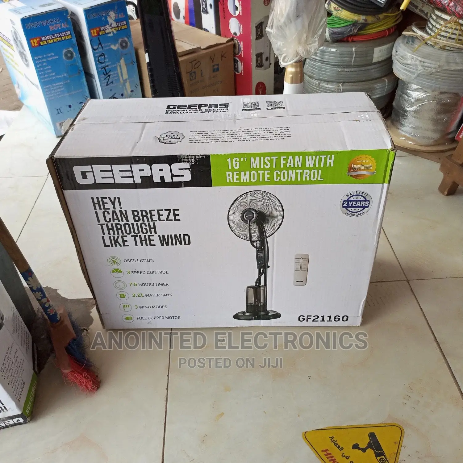 Mist Fan Geepas