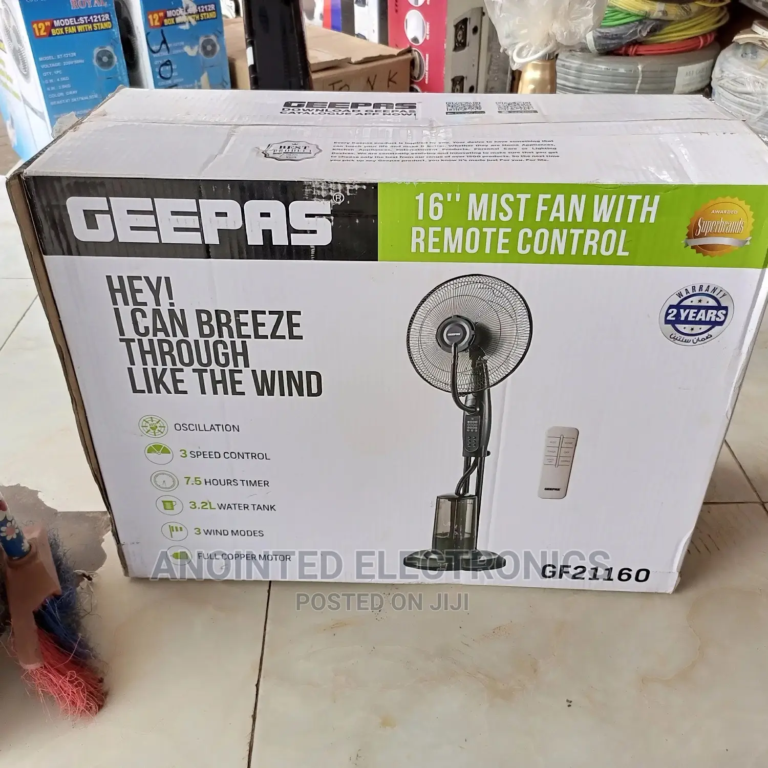 Mist Fan Geepas