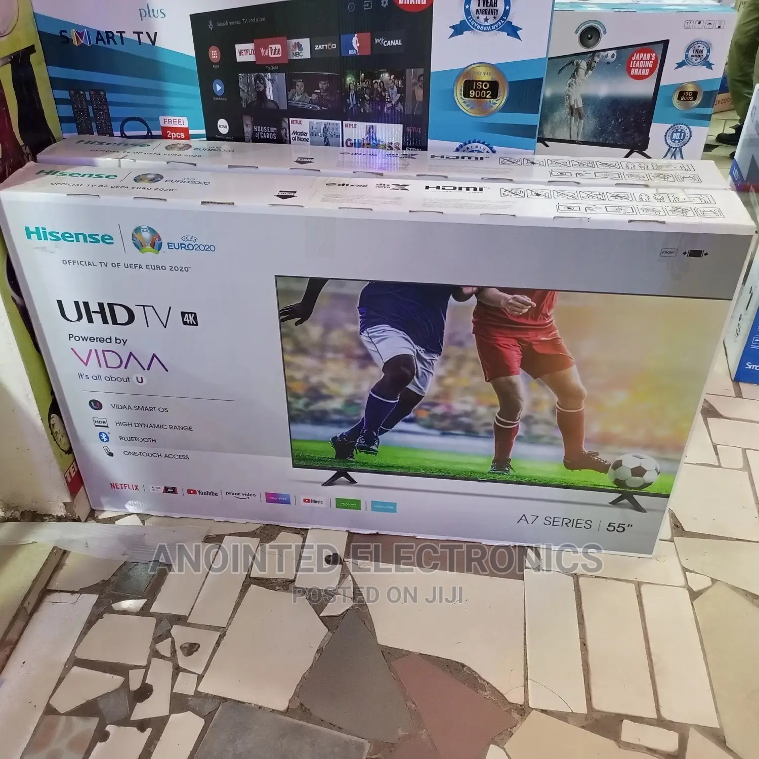 Hisense 55" Smart Android 4k