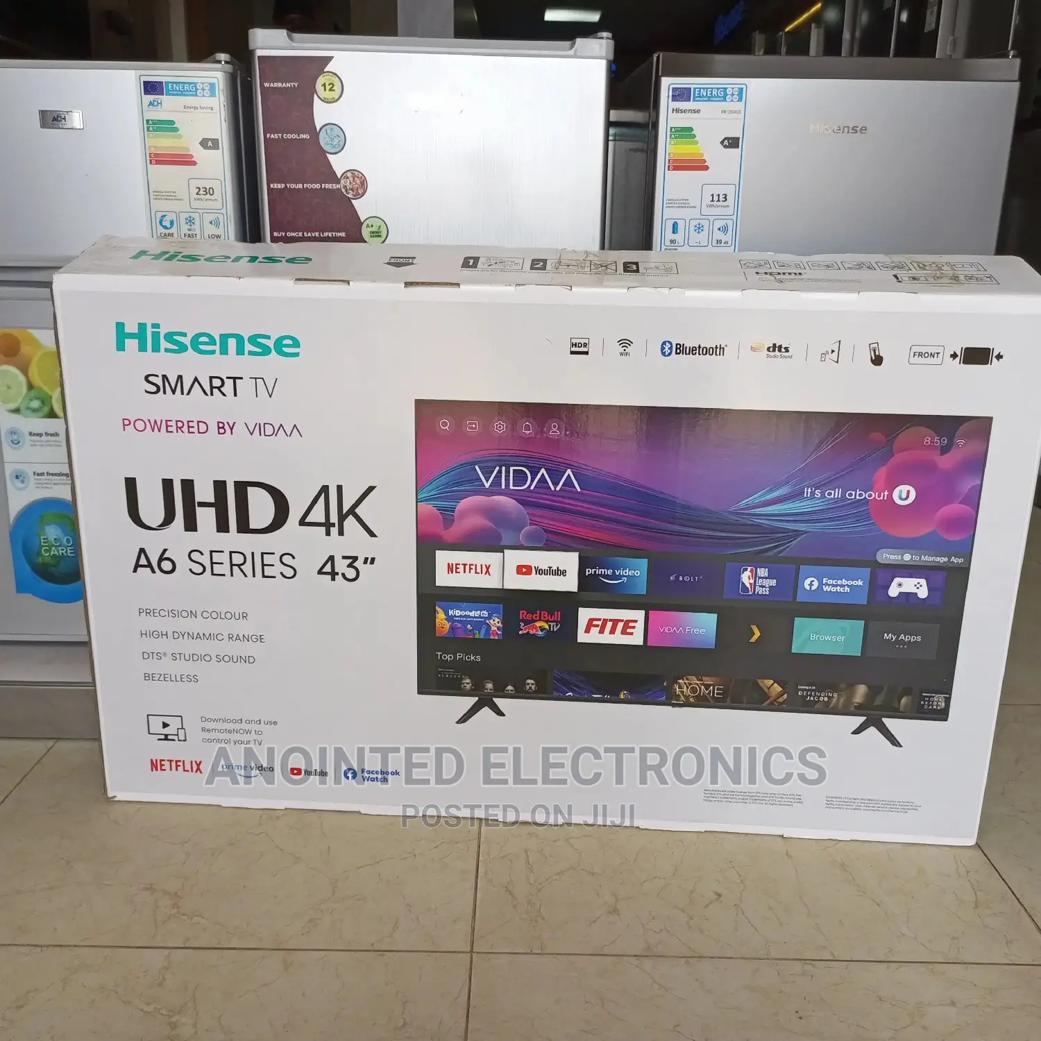 Hisense 43" Smart Android 4k