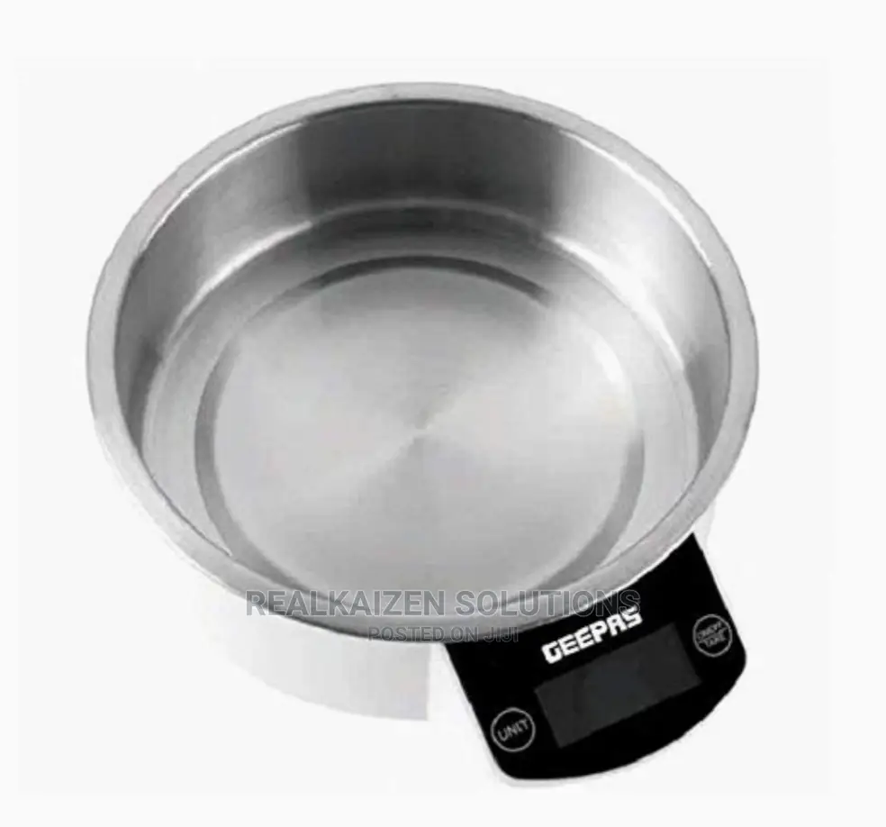 GEEPAS Digital LCD Display Kitchen Measuring Bowl Scale