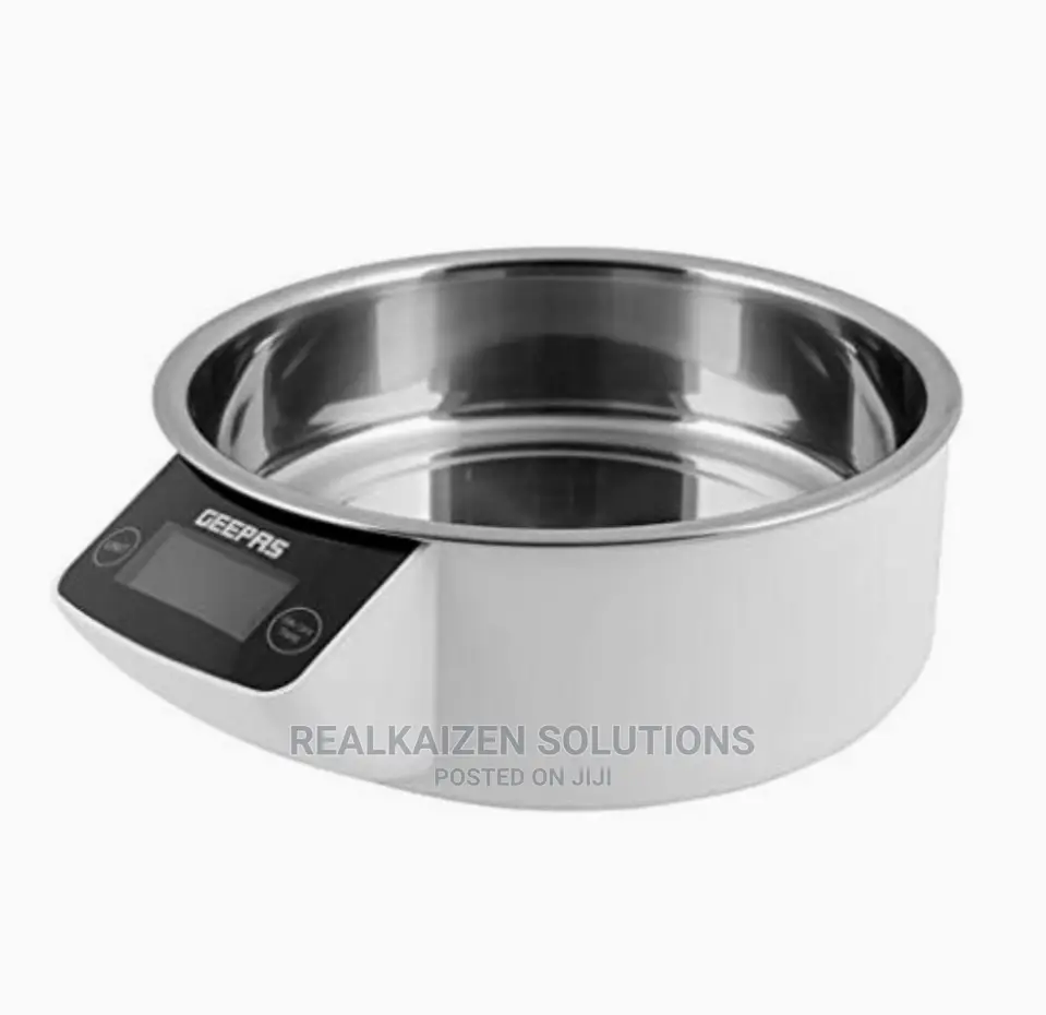 GEEPAS Digital LCD Display Kitchen Measuring Bowl Scale