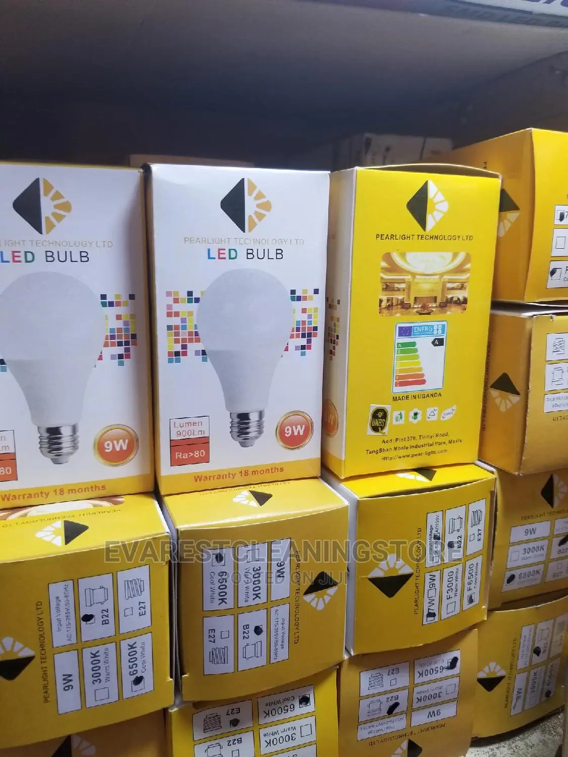 10pcs Light Bulb 9 Watts