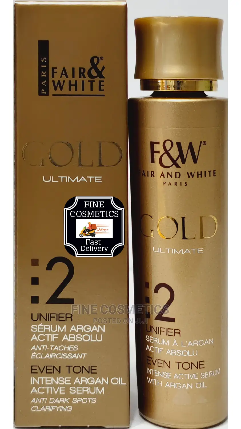 Fair and White Gold Ultimate Intense Argan Oil Active Serum