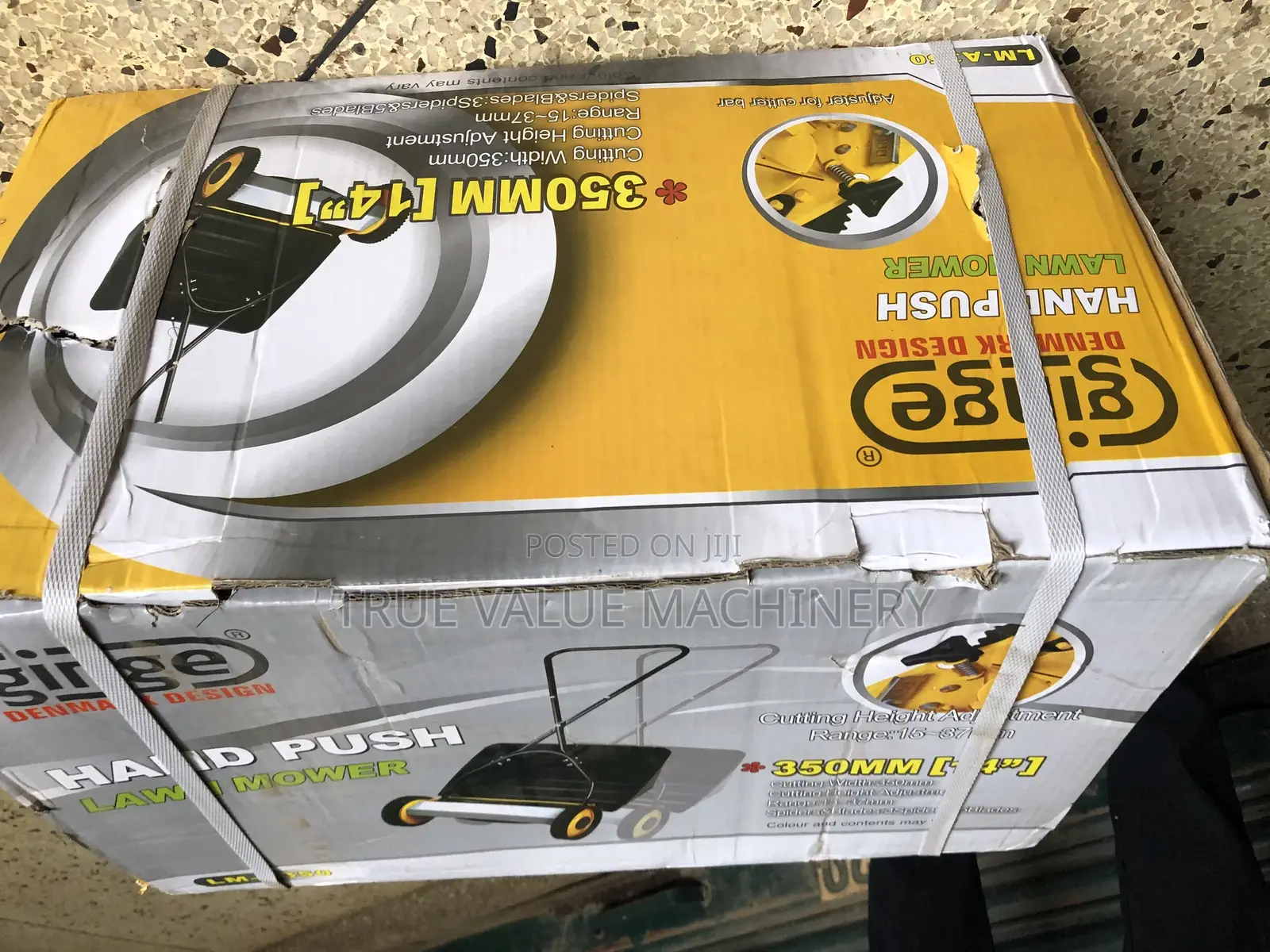 Manual Hand Push Lawn Mower