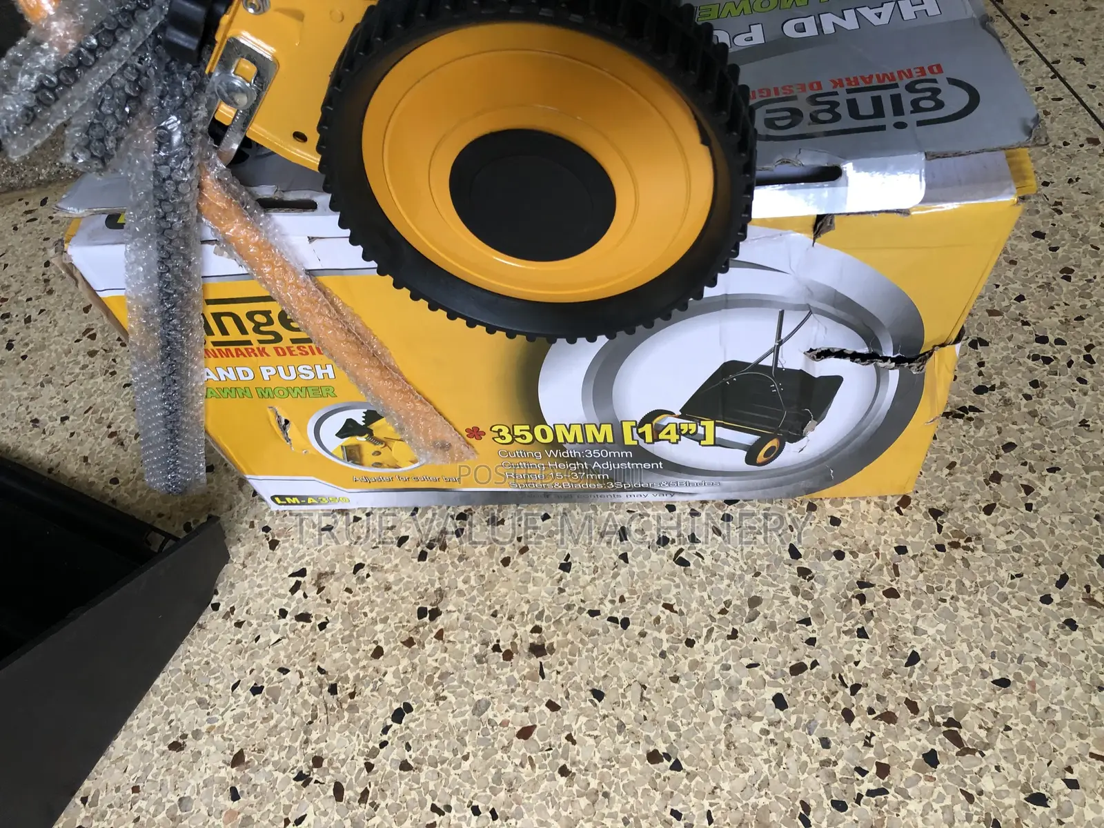 Manual Hand Push Lawn Mower