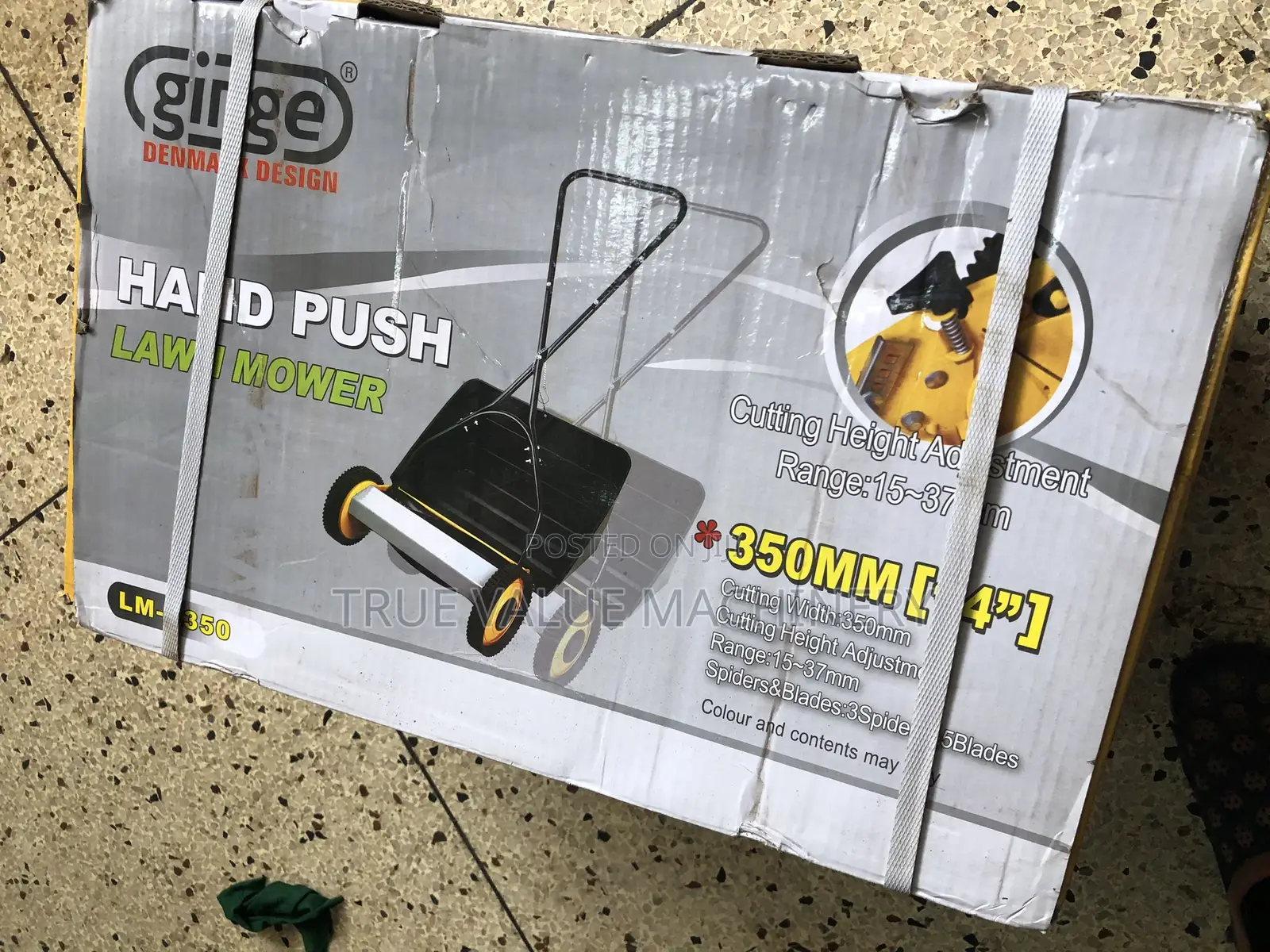 Manual Hand Push Lawn Mower
