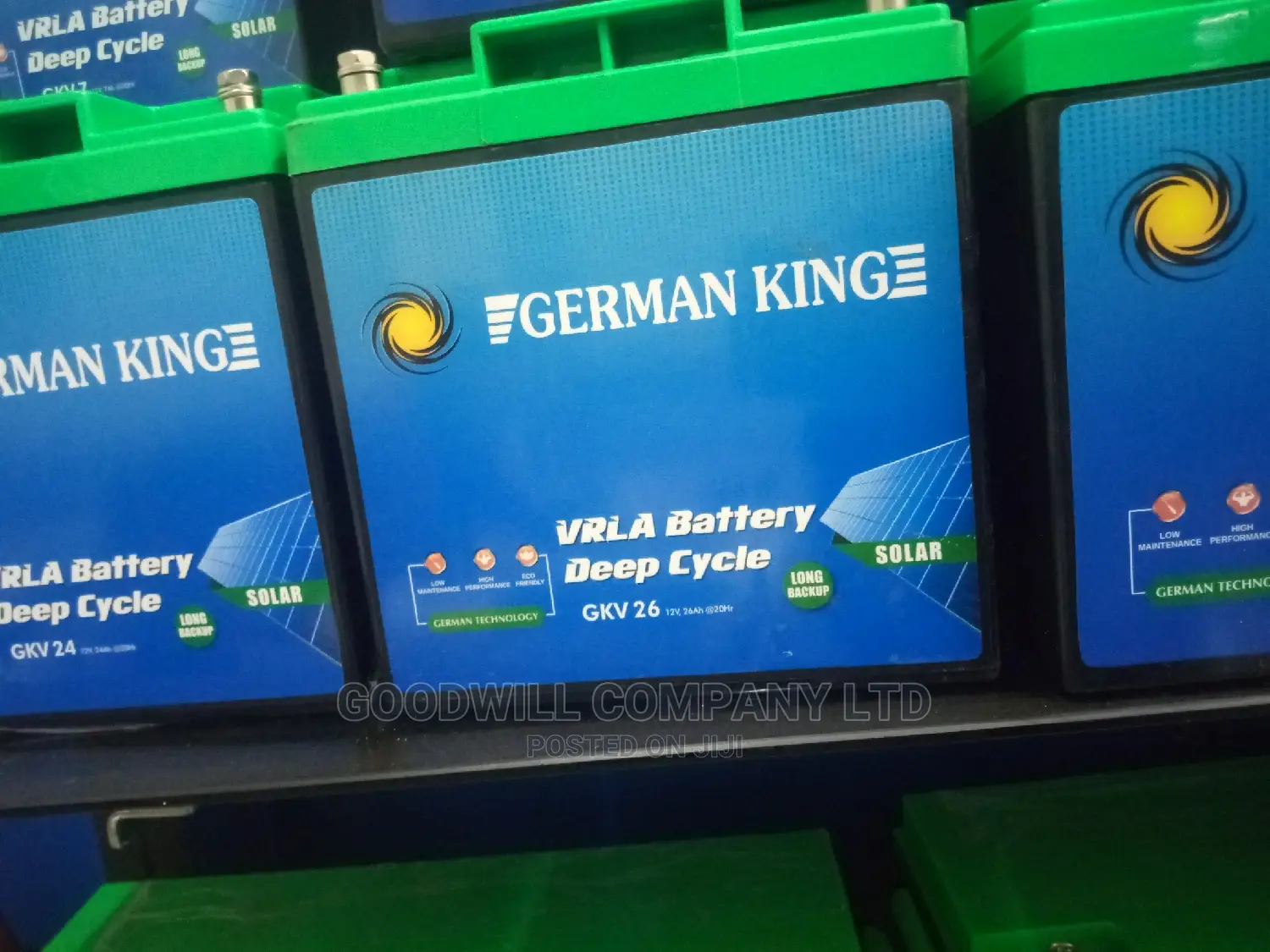 26ah German King Solar Battery