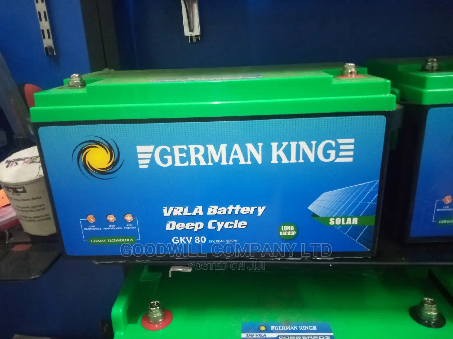80ah German King Solar Battery