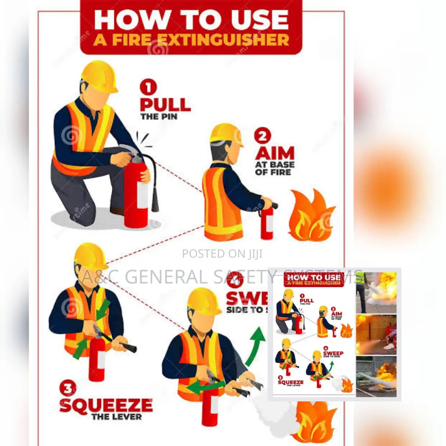 Fire Extinguisher High Focus Powder For Your Fire Safety
