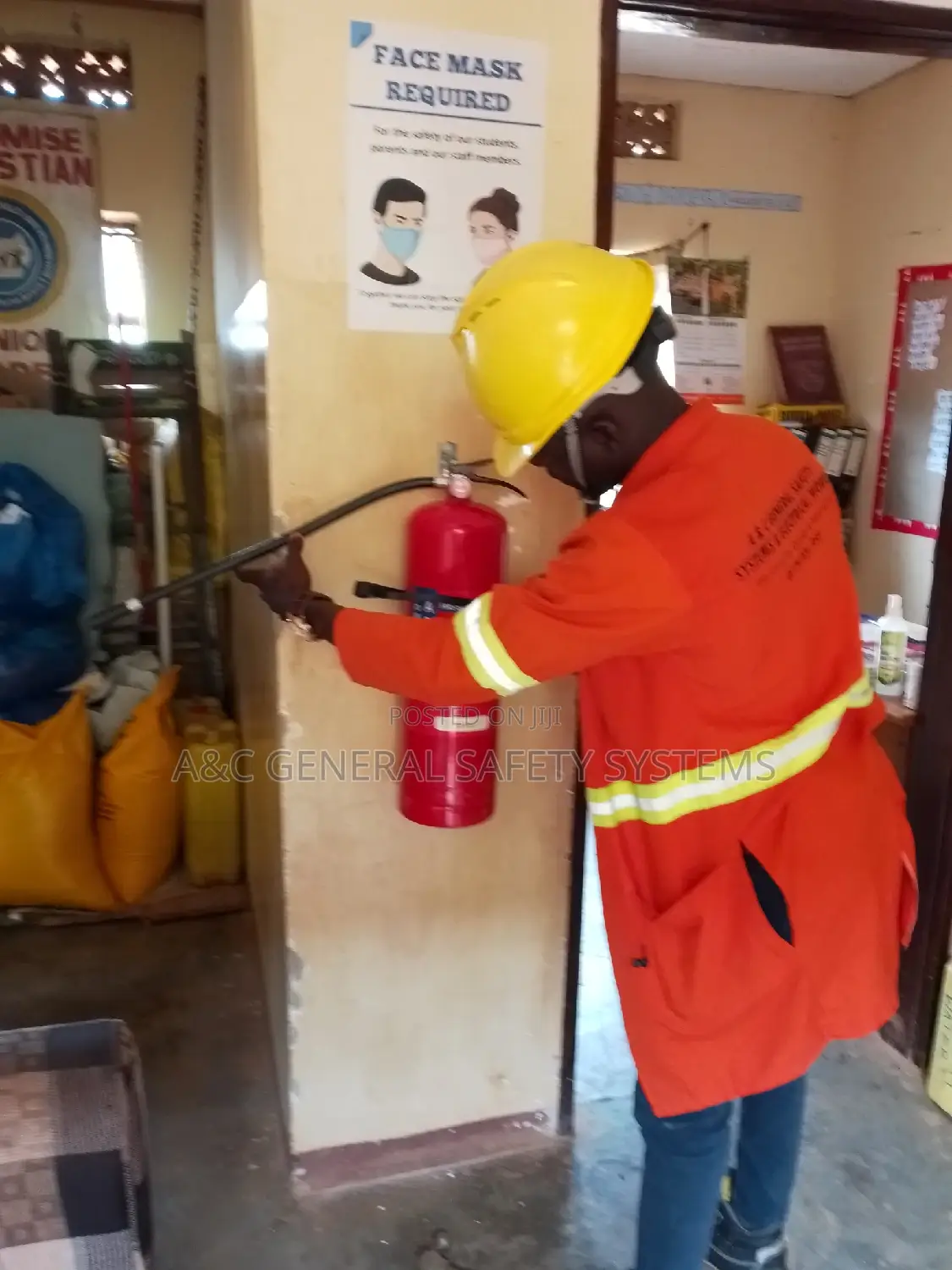 Fire Extinguisher High Focus Powder For Your Fire Safety
