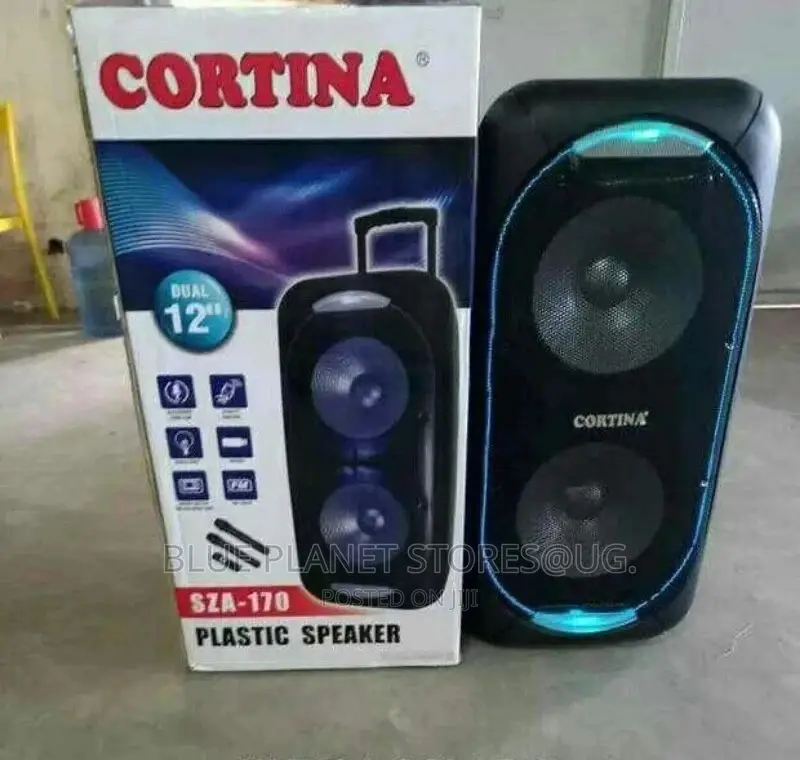 CORTINA "Dual12" Rechargeable Loud Speakers [ SZA-170 ]