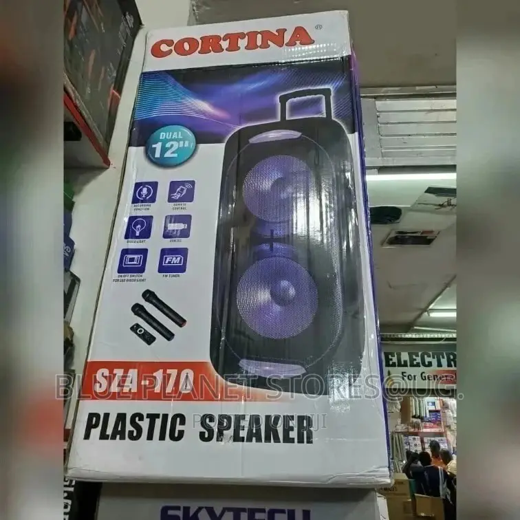 CORTINA "Dual12" Rechargeable Loud Speakers [ SZA-170 ]