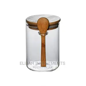 3pcs Glass Storage Canisters