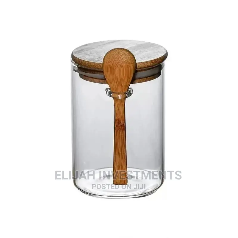 3pcs Glass Storage Canisters